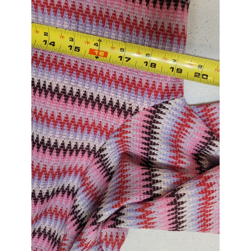 Tuckernuck Crawford Pink Zigzag Mini Dress Size Medium - Picture 7 of 7